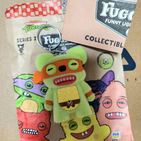 [BUNJANG] Fugglers Teenage Mutant Ninja Turtles Series 2 Rare Keychain / 퍼글러 닌자거북이 시리즈2 레어 키링 양도