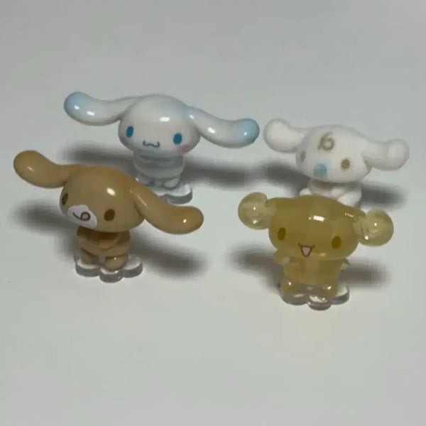 [BUNJANG] Cinnamoroll Surprise Mix Figure Bundle Set / (일괄) 시나모롤 서프라이즈 믹스 피규어 카푸치노 밀크 에스프레소 시나모롤 클리어 플로키
