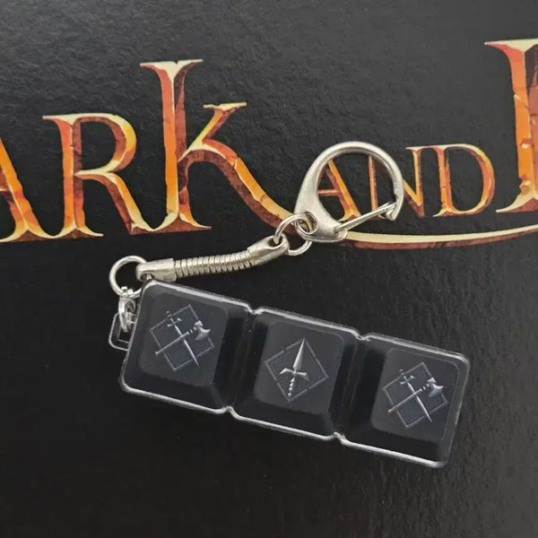 [BUNJANG] Dark and Darker 3-Key Keylab Keyring / 다크앤다커 3구 키랩키링