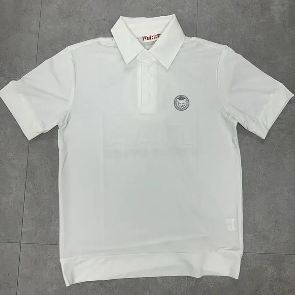 [BUNJANG] UTAA White Short Sleeve Polo Shirt L / (정품) UTAA 유타 화이트 반팔 카라티 L 거의새것 급처