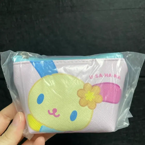 [BUNJANG] Sanrio Usahana Triangle Mini Pouch Coin Purse / 산리오 우사하나 삼각 미니 파우치 동전지갑 동전파우치