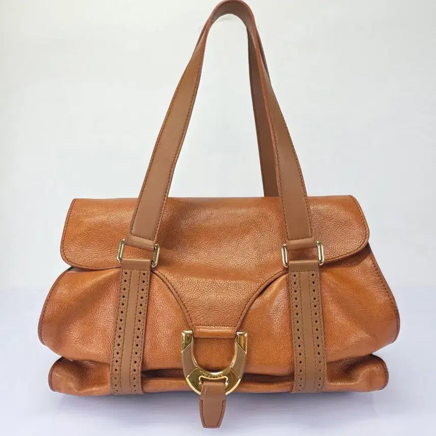 [BUNJANG] Celine Schuette Medium Buckle Bag Tobacco Brown / 셀린느 슈케트 미듐 버클백
