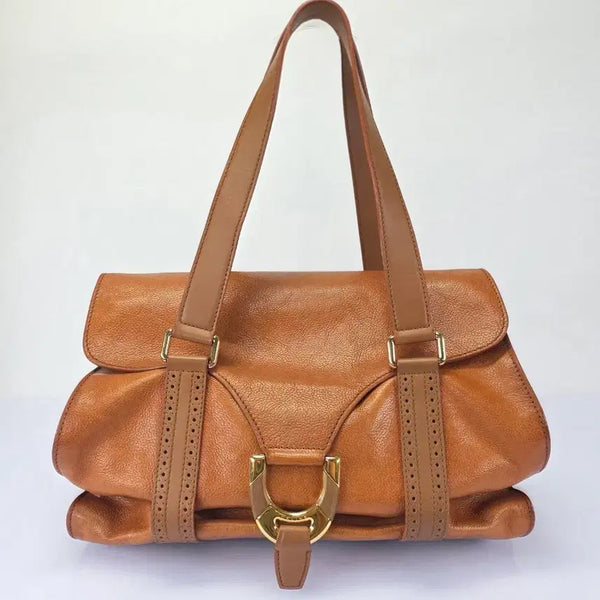 [BUNJANG] Celine Schuette Medium Buckle Bag Tobacco Brown / 셀린느 슈케트 미듐 버클백