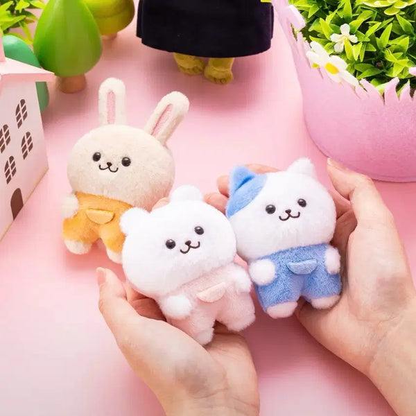 [BUNJANG] Chiikawa Chiikawa Park Mini Baby Mascot Plush Keychain Charm / (현물/예약) 치이카와 치이카와파크 미니 베이비 마스코트 누이 인형 키링 참