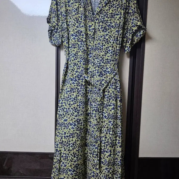 [BUNJANG] Desire Floral Long Dress / 디자이어 잔꽃 원피스