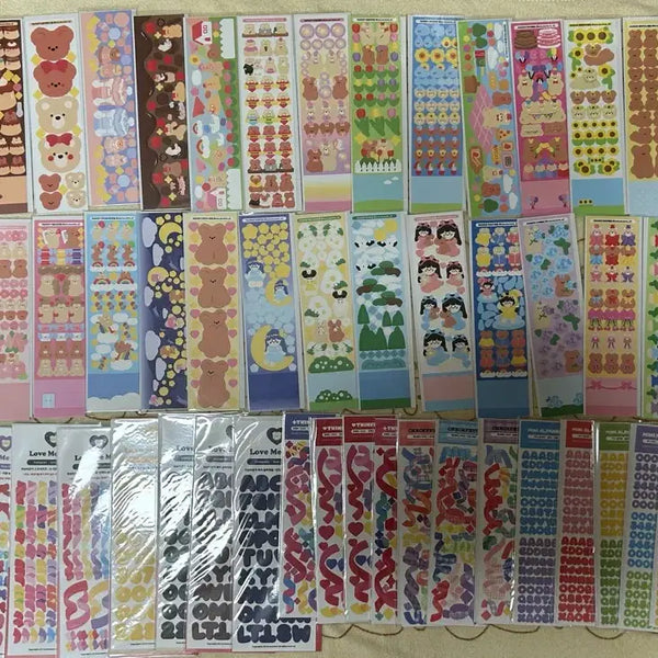 [BUNJANG] Love Me More Seal Sticker Bundle Set / 러브미모어 씰스티커 일괄 판매합니다