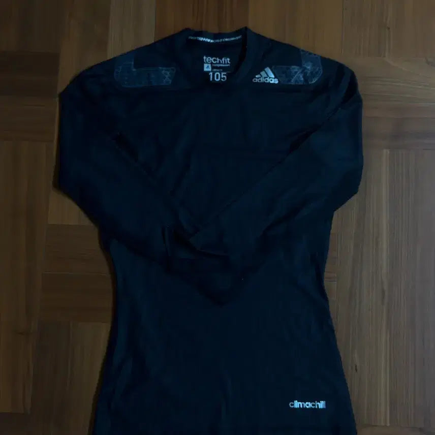 [BUNJANG] Adidas Techfit Climachill Long Sleeve Compression Shirt 105 / 아디다스 테크핏 climachill 긴팔 컴프레션 105