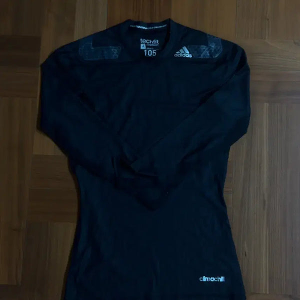 [BUNJANG] Adidas Techfit Climachill Long Sleeve Compression Shirt 105 / 아디다스 테크핏 climachill 긴팔 컴프레션 105