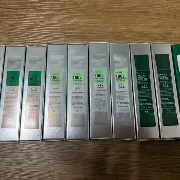 [BUNJANG] VT Cosmetics Riddleshot 300/100/50 Ampoule + Cica Sleeping Mask / VT 코스메틱 리들샷 300/100/50앰플 + 슬리핑 마스크