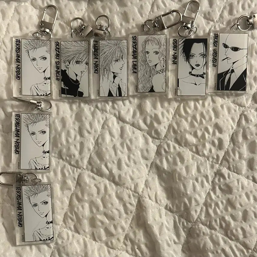 [BUNJANG] NANA Acrylic Keychain (Leila, Yas, Shinichi) / 나나 아크릴 키링(레이라x 야스x 신이치x)