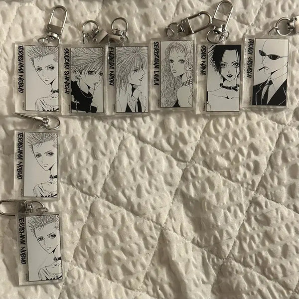 [BUNJANG] NANA Acrylic Keychain (Leila, Yas, Shinichi) / 나나 아크릴 키링(레이라x 야스x 신이치x)