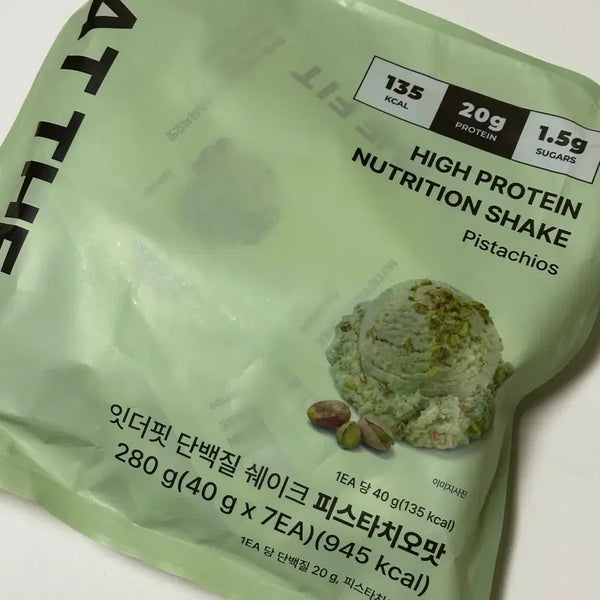 [BUNJANG] It's The Fit Pistachio Protein Shake Diet (7-Pack) / 잇더핏 피스타치오 단백질 프로틴 쉐이크 다이어트 7개