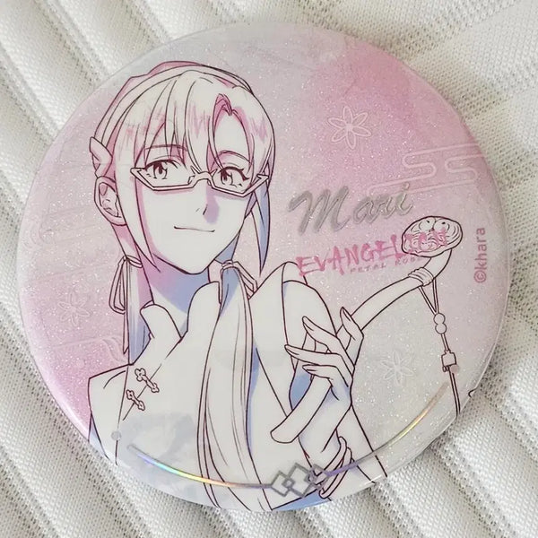 [BUNJANG] Evangelion Shanghai Pop-up Mari Makinami Illustrious Can Badge / 에반게리온 상하이 팝업 마리 캔뱃지