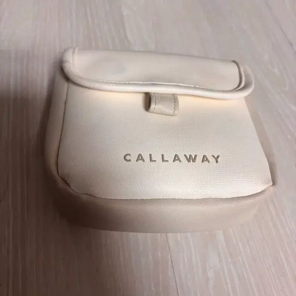 [BUNJANG] Callaway Golf Pouch Beige / 캘러웨이 골프 파우치 베이지