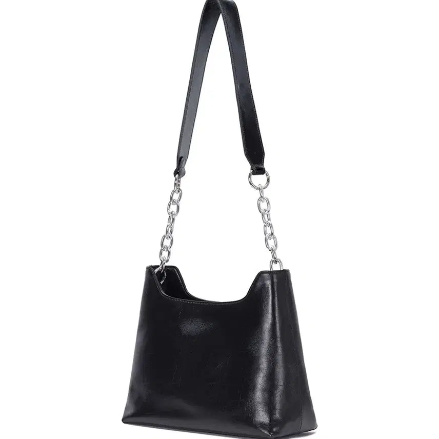 [BUNJANG] RAIVE Wrinkle Leather Medium Shoulder Bag / 레이브 RAIVE 숄더백
