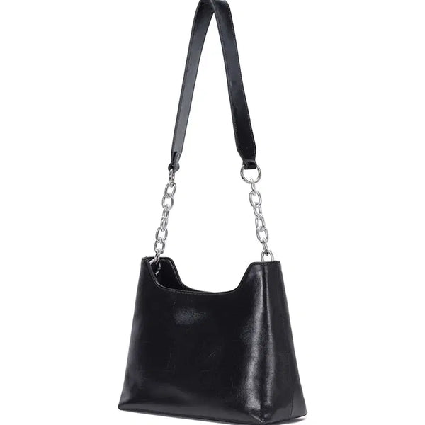 [BUNJANG] RAIVE Wrinkle Leather Medium Shoulder Bag / 레이브 RAIVE 숄더백