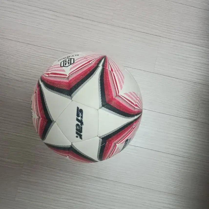 [BUNJANG] Star Hybrid Size 5 Soccer Ball - Pink / 스타 축구공 5호 하이브리드 핑크