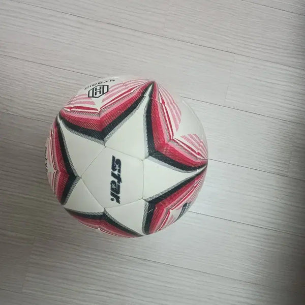 [BUNJANG] Star Hybrid Size 5 Soccer Ball - Pink / 스타 축구공 5호 하이브리드 핑크