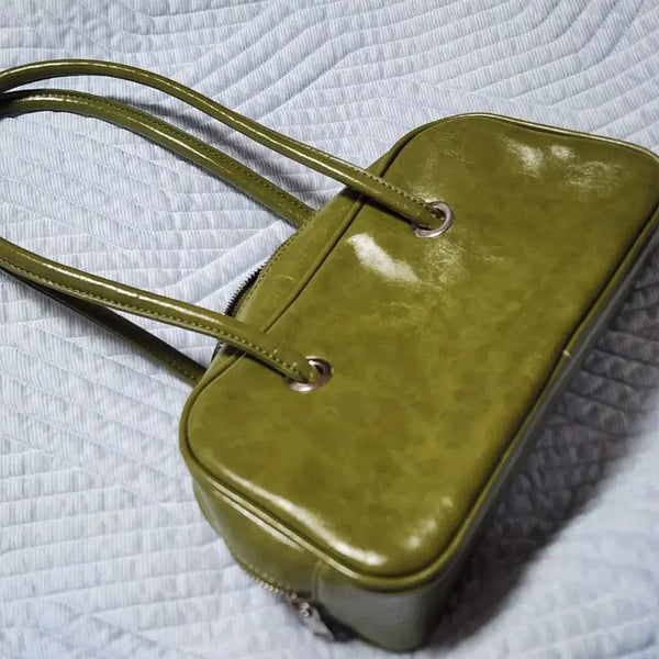 [BUNJANG] Avely Green Shoulder Bag / 연두색 가방
