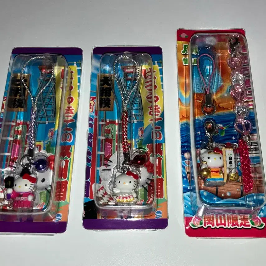[BUNJANG] Okayama Kotochi Sumo Kitty Strap Collection / 오카야마 고토치 스모 킽스 키티스트랩