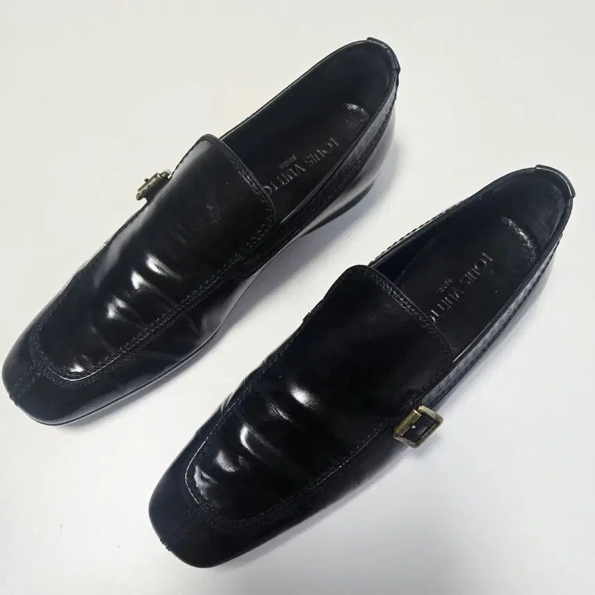 [BUNJANG] Louis Vuitton Black Loafers Size 6 (US 7.5-8) / (정품)루이비통 블랙 로퍼 6사이즈255mm  A급