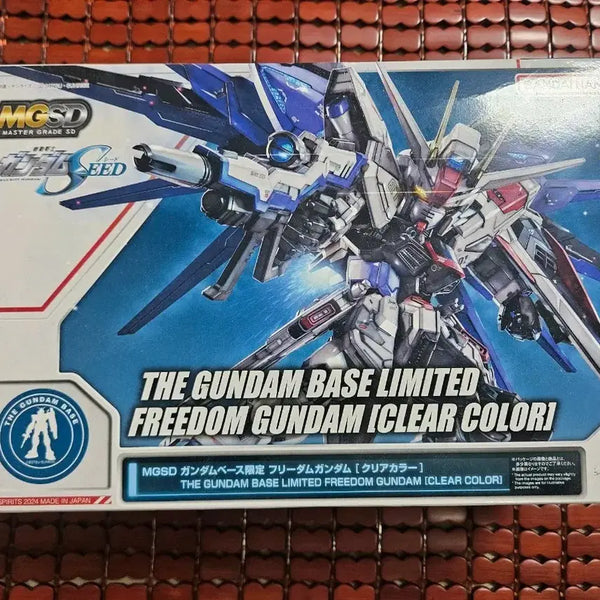[BUNJANG] Gundam Base Limited Freedom Gundam Clear Color MGSD / MGSD 건담베이스 한정 프리덤 건담 클리어 컬러