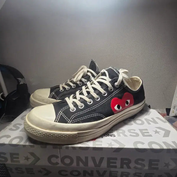 [BUNJANG] Comme des Garçons x Converse Canvas Sneakers / 꼼데가르송 컨버스 팝니다