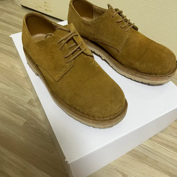 [BUNJANG] mmrb Suede Derby Beige 245mm / mmrb 스웨이드 더비 베이지 245mm