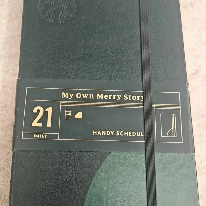 [BUNJANG] Starbucks 2021 Daily Handy Scheduler Diary / (미사용)스타벅스 2021 데일리 핸디 스케줄러 다이어리