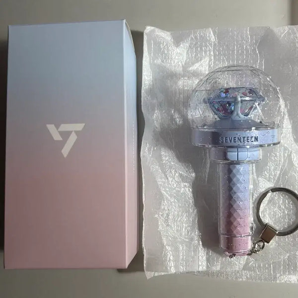 [BUNJANG] SEVENTEEN 10th Anniversary Carat Bong Mini Keyring / 세븐틴 10주년 캐럿봉 미니 키링