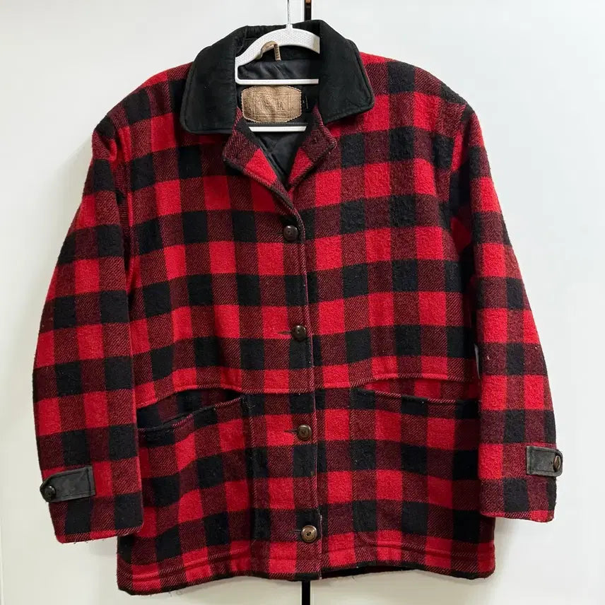 [BUNJANG] Woolrich 80s USA Buffalo Check Jacket S / 80S 울리치 woolrich made usa 버팔로 체크자켓 S