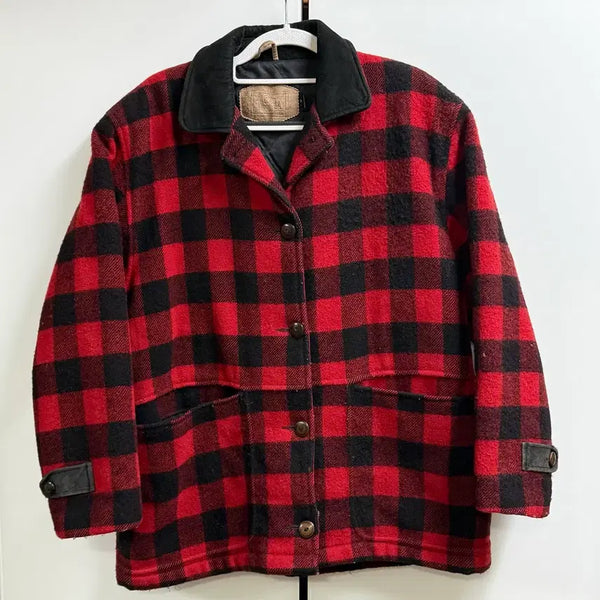 [BUNJANG] Woolrich 80s USA Buffalo Check Jacket S / 80S 울리치 woolrich made usa 버팔로 체크자켓 S