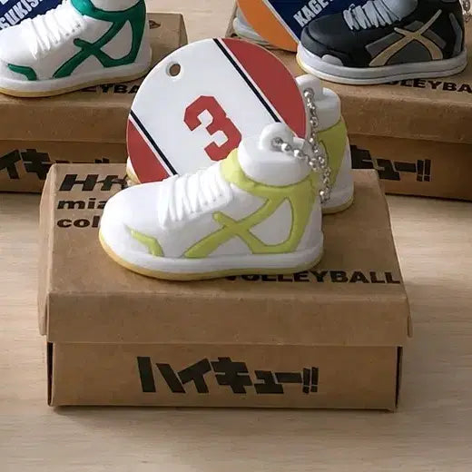[BUNJANG] Haikyuu!! Morisuke Yaku Shoe Keychain / 반값할인)하이큐 신발 키링 야쿠 모리스케 굿즈 2개 남았습니다!