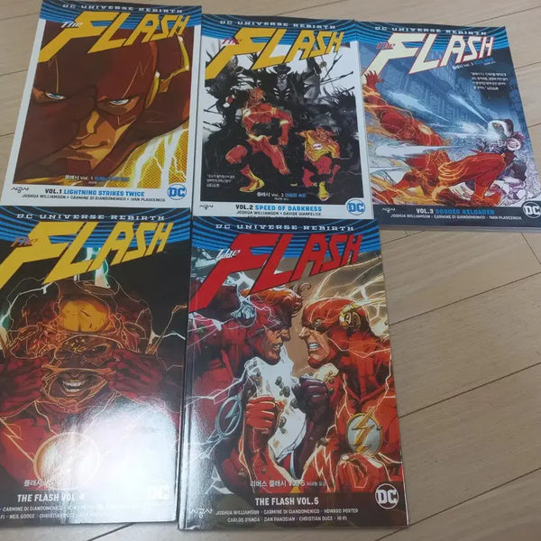 [BUNJANG] DC Comics Flash Rebirth Set / DC코믹스 플래시 리버스 세트