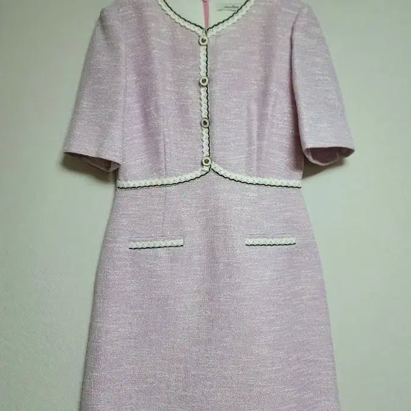 [BUNJANG] Roem Tweed Short Sleeve Dress S Size / [로엠] 트위드 반팔원피스 (s 사이즈)
