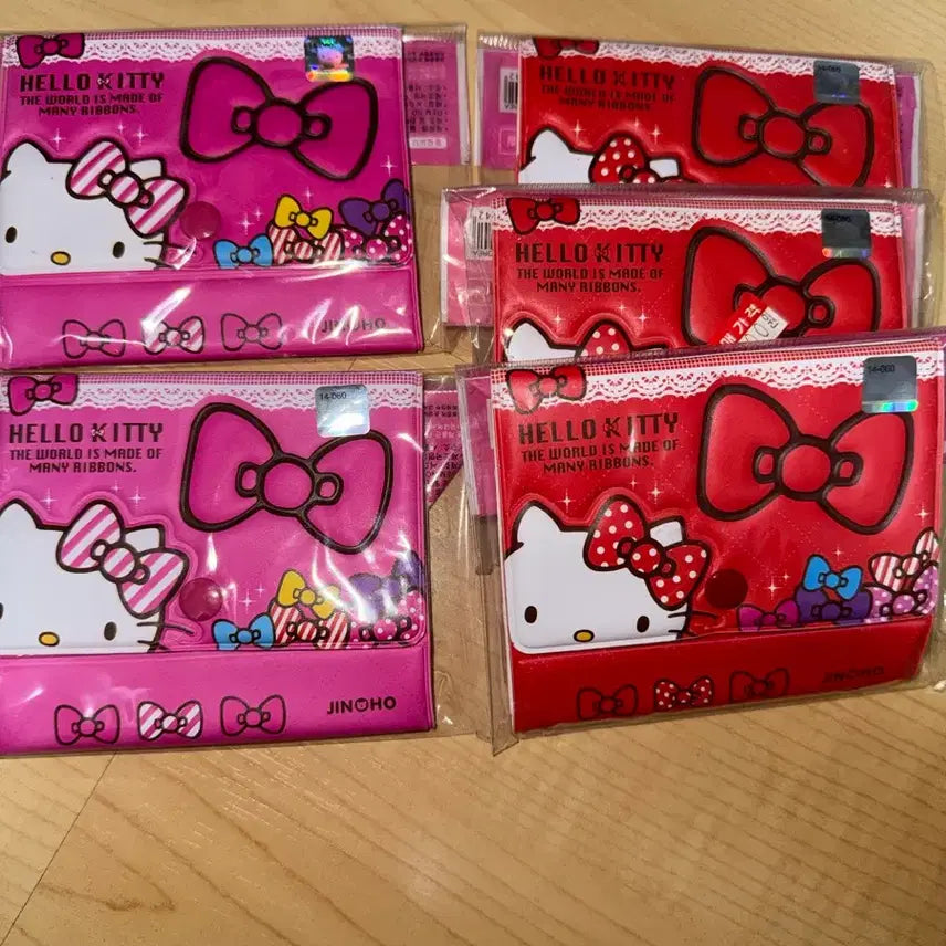 [BUNJANG] Hello Kitty Card Holder Bundle Set (5 pcs) / 헬로키티 카드지갑 일괄 5개
