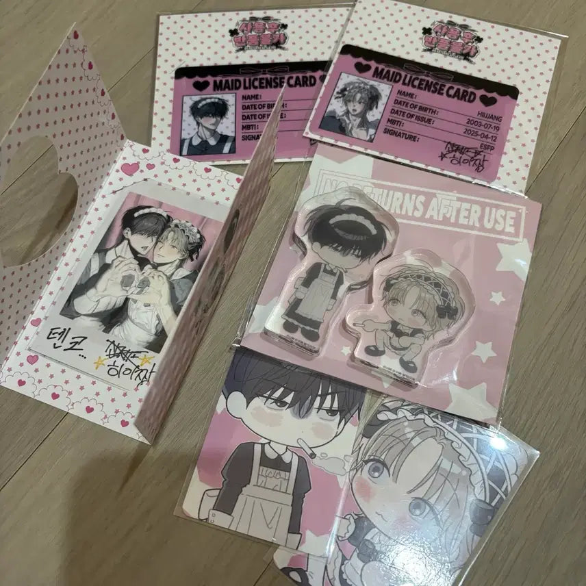 [BUNJANG] Cheki Corotto Set & Photocard Bundle Set / 사용후반품불가 메이드 라이센스 체키 코롯토 세트 판매