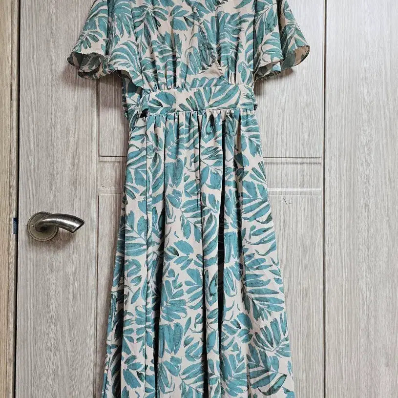 [BUNJANG] Flare Ruffle Long Dress / 예쁜 플레어 프릴롱원피스 저렴하게