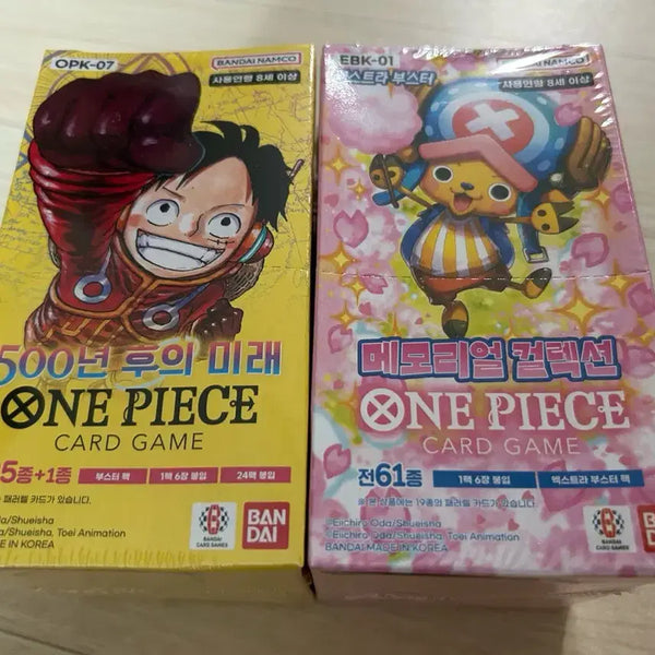 [BUNJANG] One Piece 500 Years Later Memorial Collection Unsealed Box / 원피스 카드 500년 후의 미래 메모리얼 컬렉션 미개봉 박스