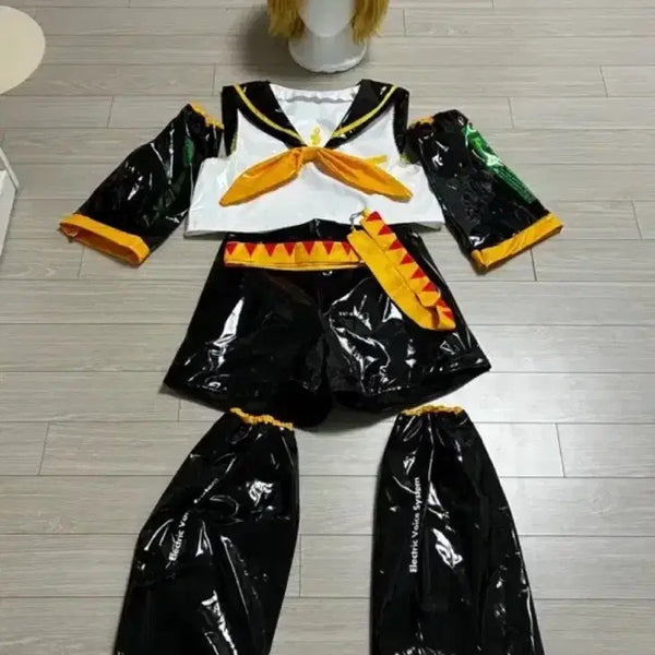 [BUNJANG] Kagamine Rin Cosplay Full Set / 카가미네 린 코스프레 가발 풀세트