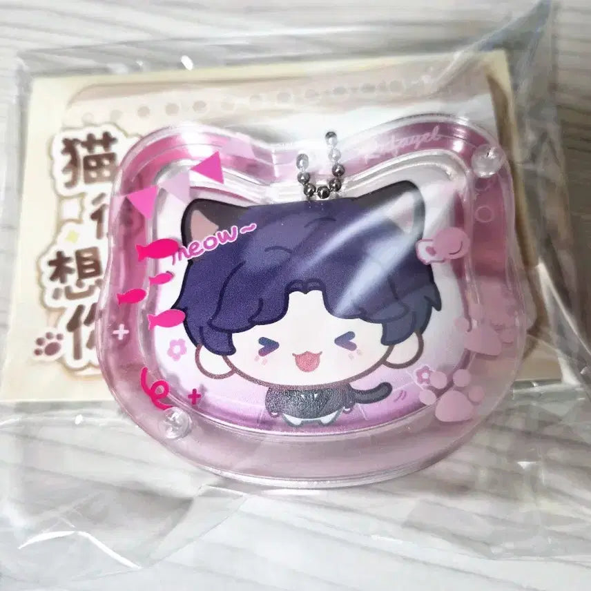 [BUNJANG] Love & Deep Space Giuk Cat Butler Badge Bundle Set / 럽딥 러브앤딥스페이스 냥집사 기욱 뱃지 굿즈 공식 비공식