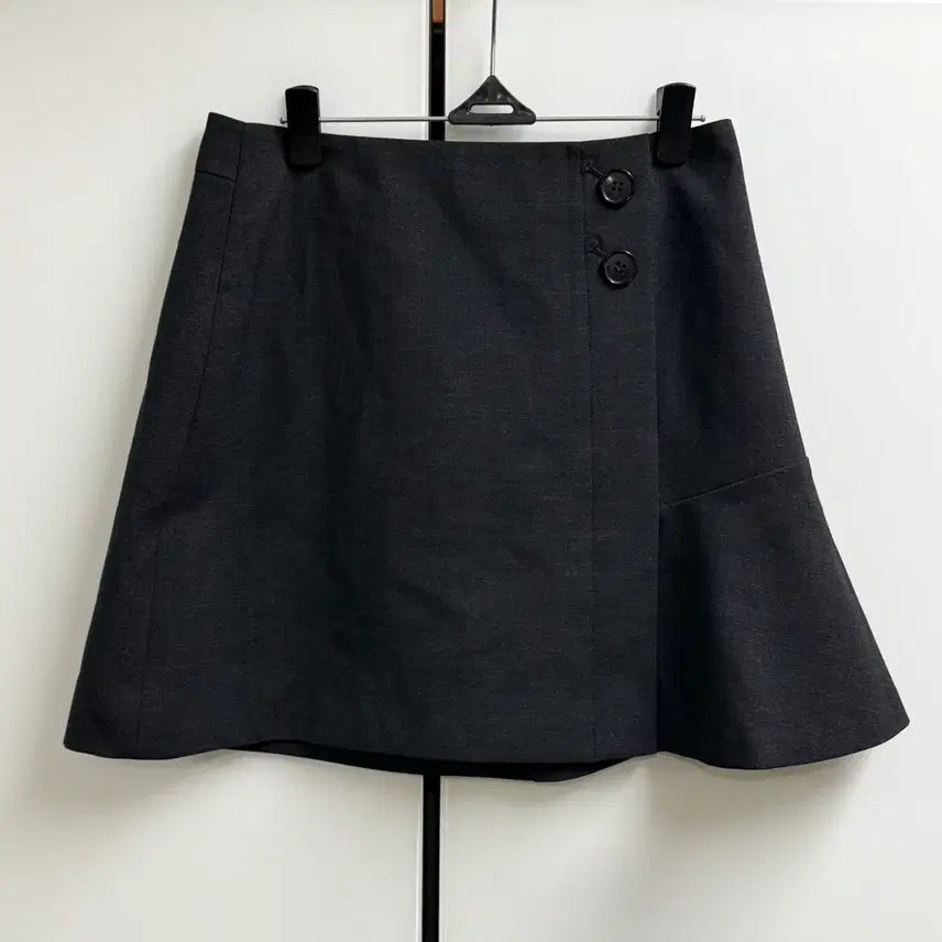 [BUNJANG] A.T. Corner Grey Mini Skirt / a.t.corner 앳코너 그레이 미니 스커트 (64-92)