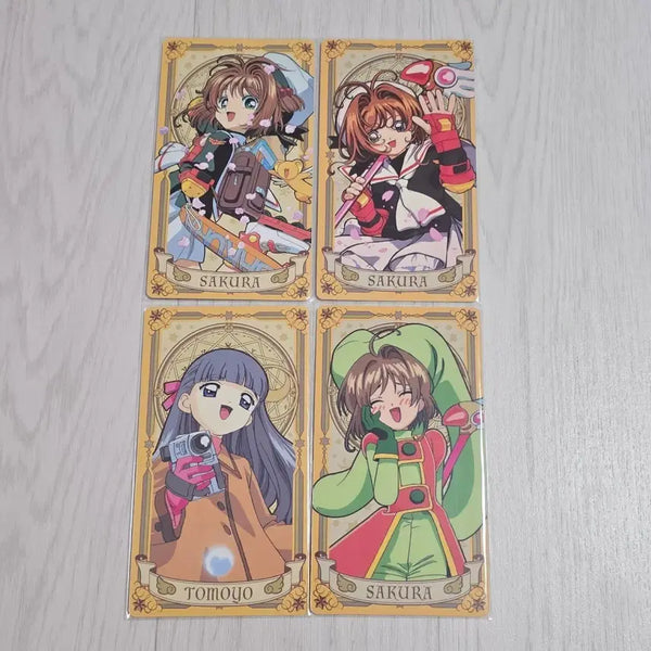 [BUNJANG] Cardcaptor Sakura Arcana Card Collection Set (4 Cards) / 카드캡터 체리 사쿠라 아르카나 카드 컬렉션 4장 세트