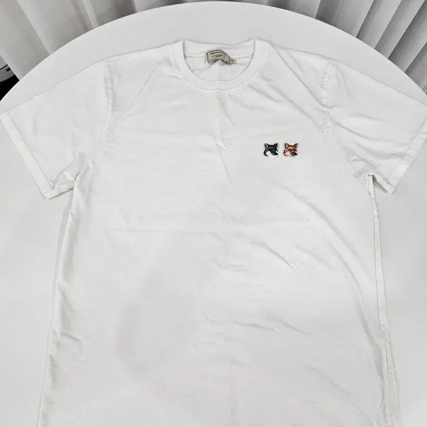 [BUNJANG] Maison Kitsuné Fox Patch T-Shirt Size M / 메종키츠네반팥티 m사이즈