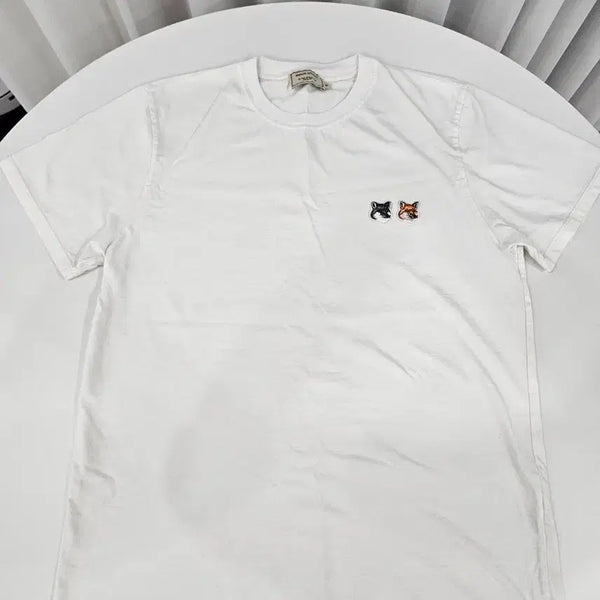 [BUNJANG] Maison Kitsuné Fox Patch T-Shirt Size M / 메종키츠네반팥티 m사이즈