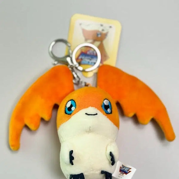 [BUNJANG] Digimon Patamon Plush Keychain 8cm / 디지몬 파닥몬 인형 키링 8cm 새상품 정품