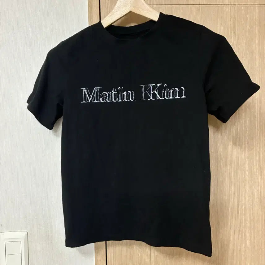 [BUNJANG] Matinkim Short-Sleeve T-Shirt Black / [M]마땡킴 반팔 티셔츠 블랙