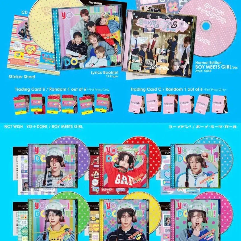 [BUNJANG] NCT WISH Yoï Don & BOMITGIRL Bundle Set / 엔시티위시 요이돈 보밋걸