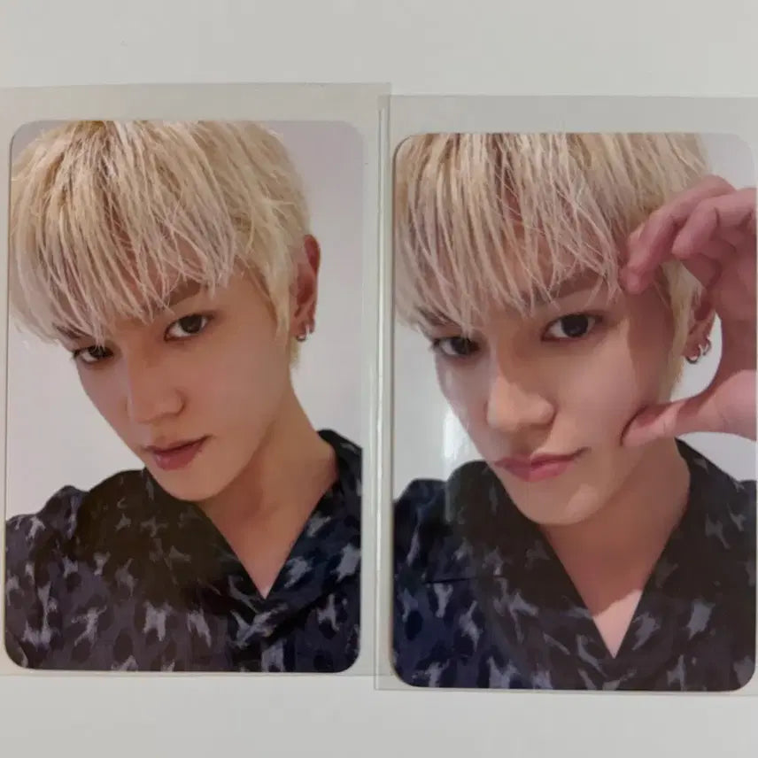 [BUNJANG] NCT Taeyong Wyld Photocard Bundle Set POB / 세트) nct 태용 와일드 미개봉 포카 미공포 특전 Taeyong wyld pc poca