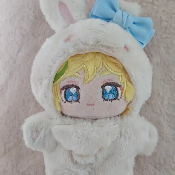 [BUNJANG] Ensemble Stars Usagi Plush Ribbon Pin / 앙스타 토끼누이 우사기누이 리본핀